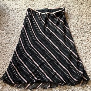 Womens Karen Kane Lifestyle black pink pull on skirt sz S